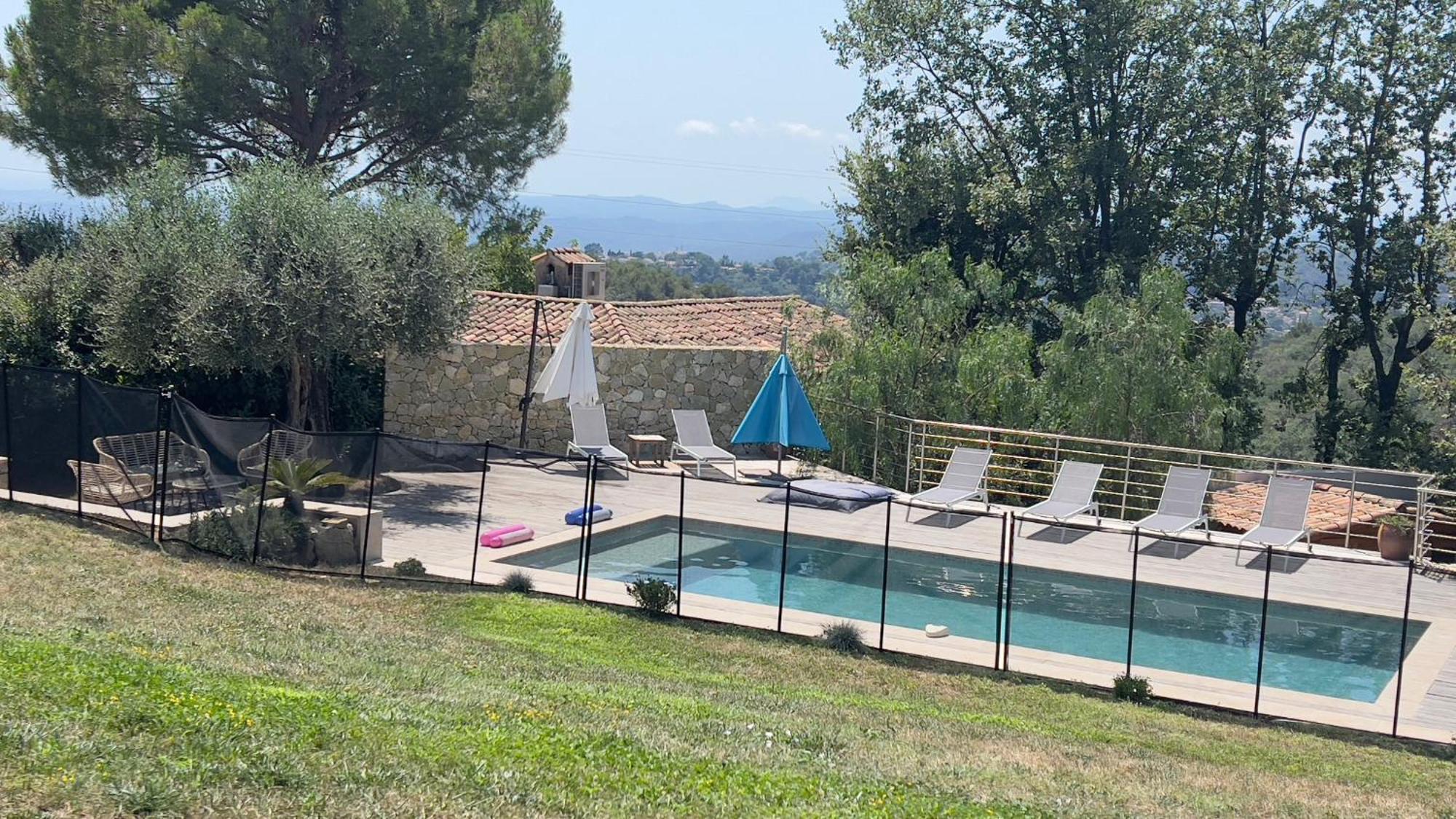 Magnifique Villa Moderne Avec Piscine La Gaude Dış mekan fotoğraf